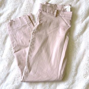 Size 12 H&M pink cropped slacks